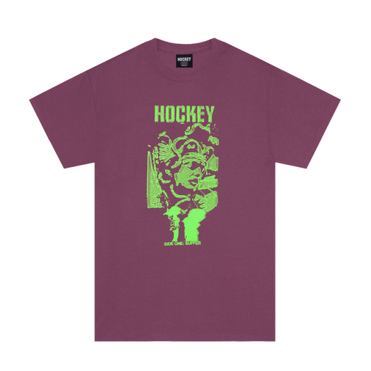 HOCKEY T-SHIRT M Hockey God Of Suffer 2 Tee - Grape