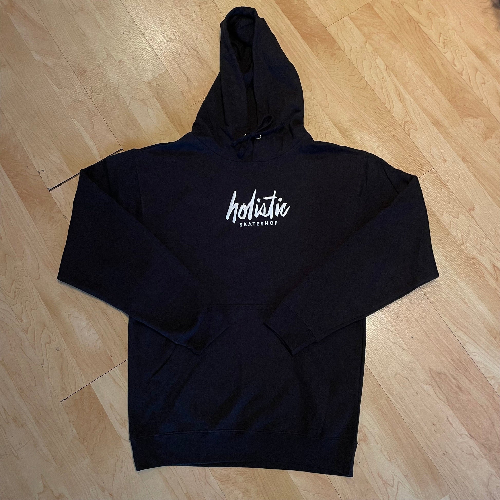HOLISTIC HOODIE Holistic Embroidered Logo Hoodie - Black