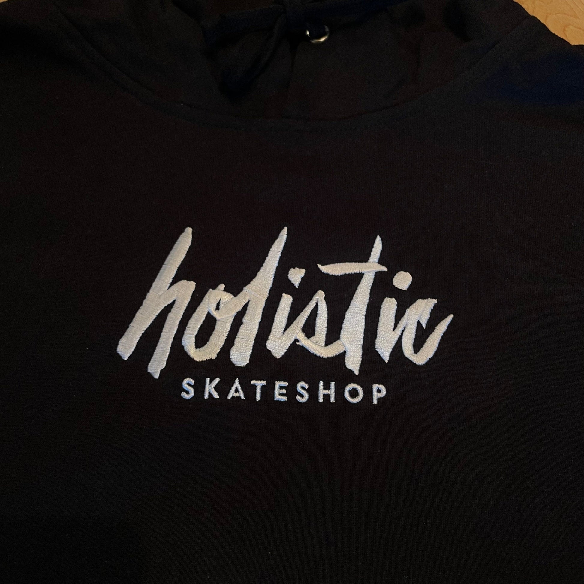 HOLISTIC HOODIE Holistic Embroidered Logo Hoodie - Black