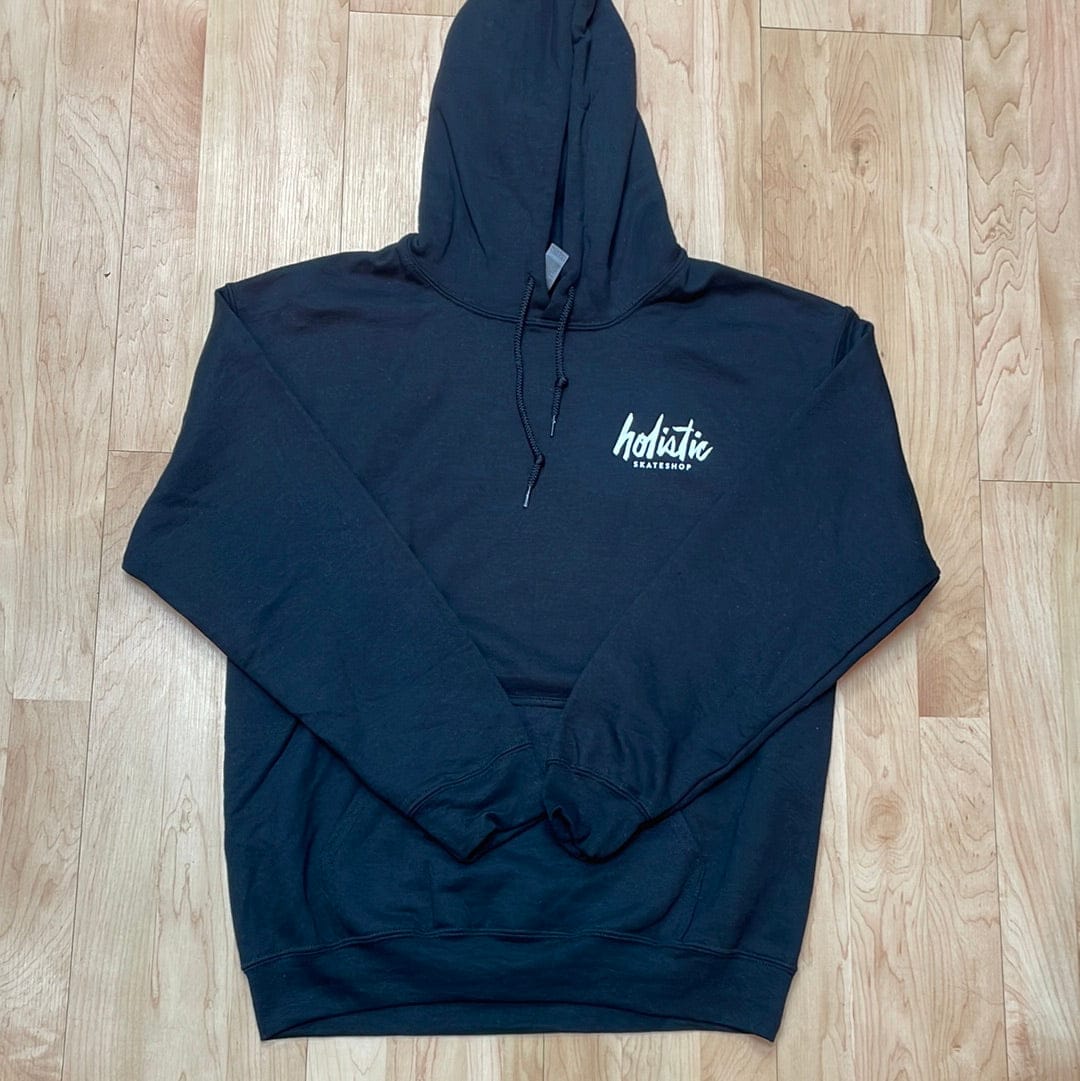 HOLISTIC HOODIE Holistic Mark Gonzales Deck Wall Hoodie - (Skateshop Day) Black