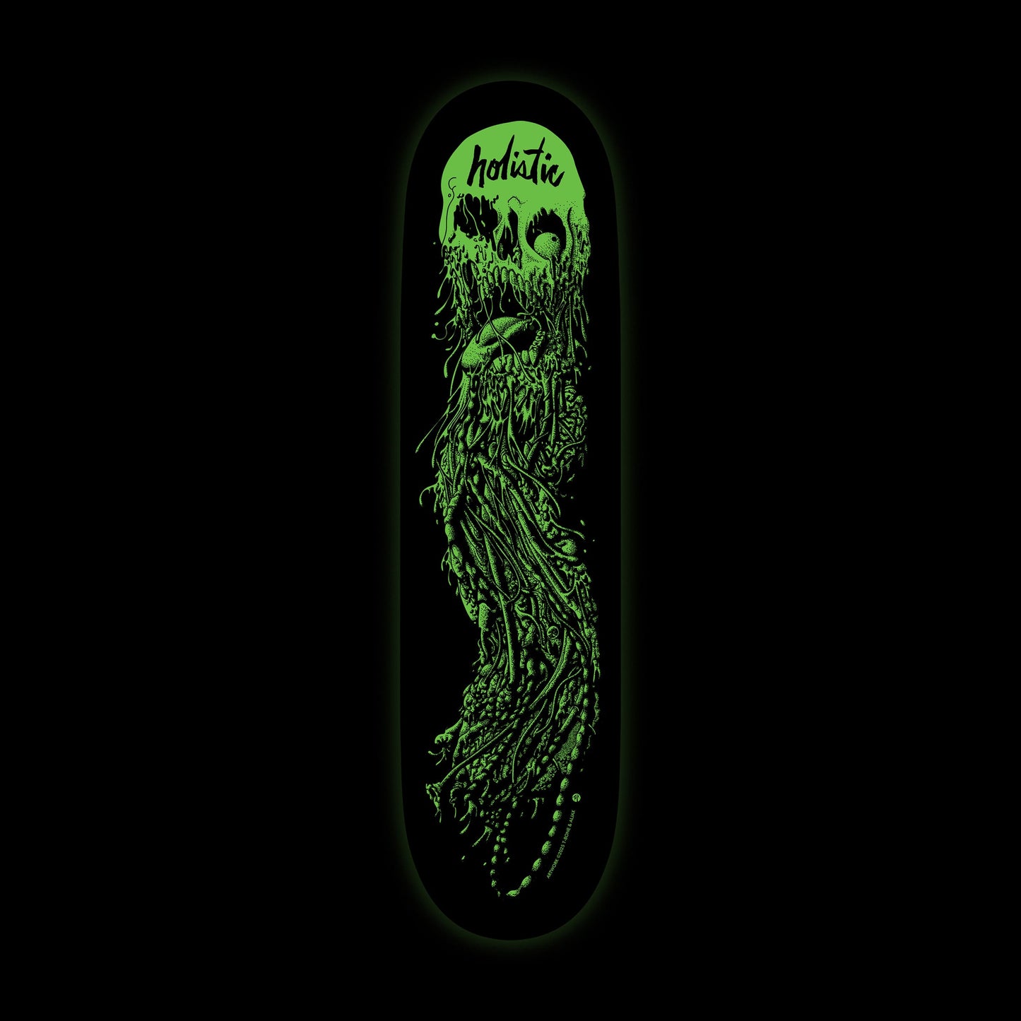HOLISTIC DECK Holistic Skull Red Deck