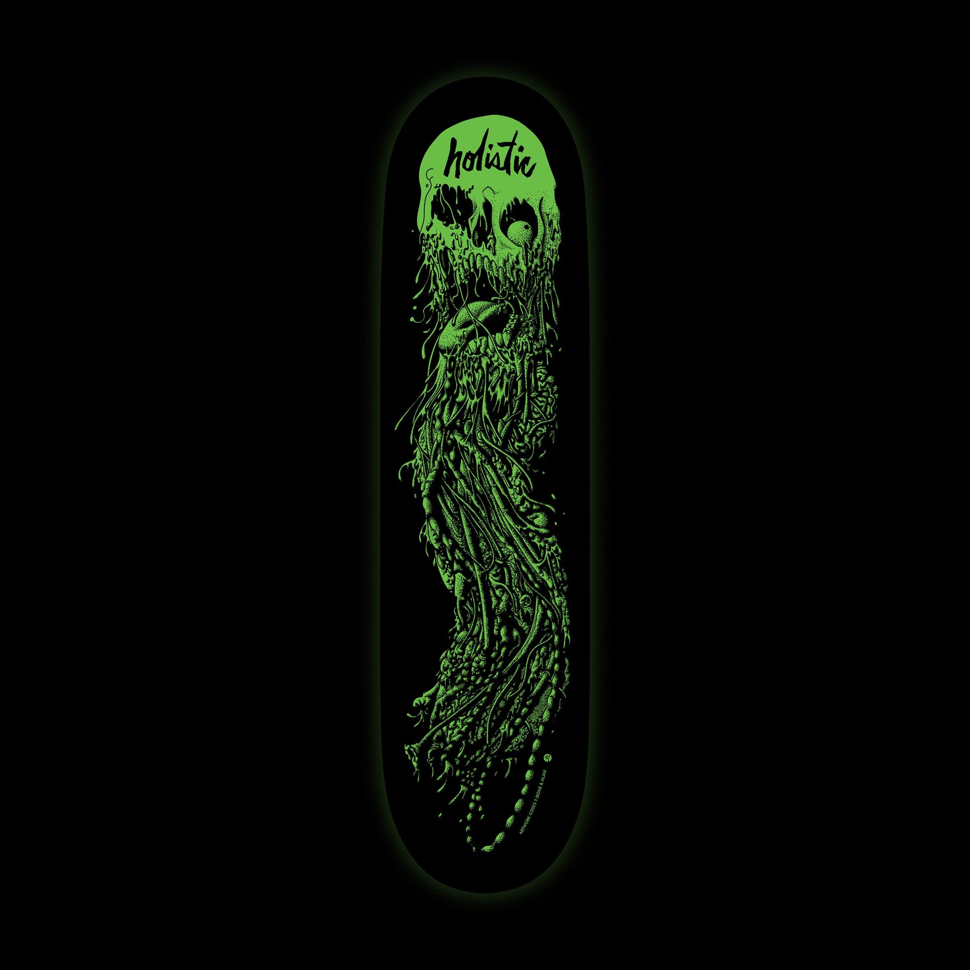 HOLISTIC DECK Holistic Skull Red Deck