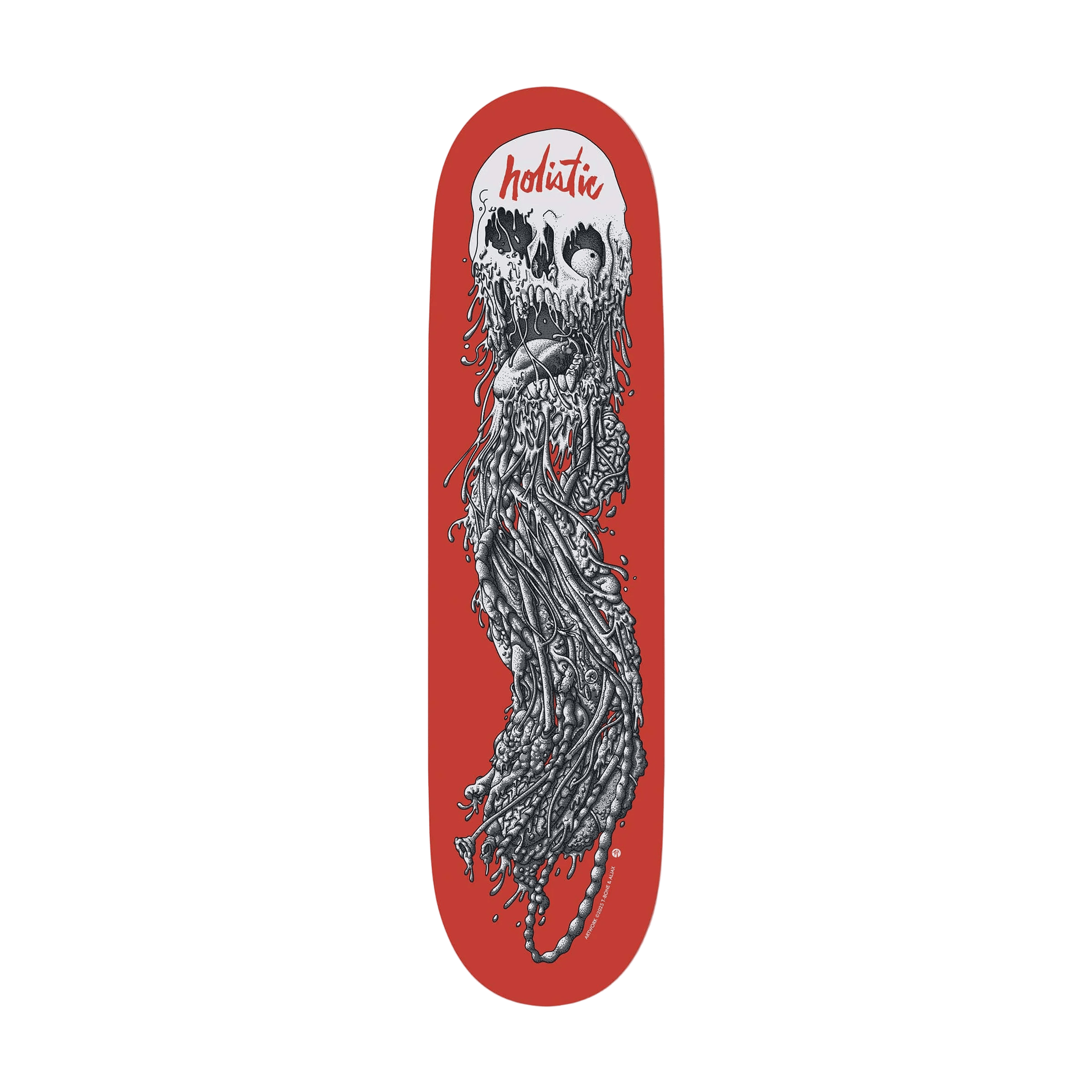 HOLISTIC DECK Holistic Skull Red Deck