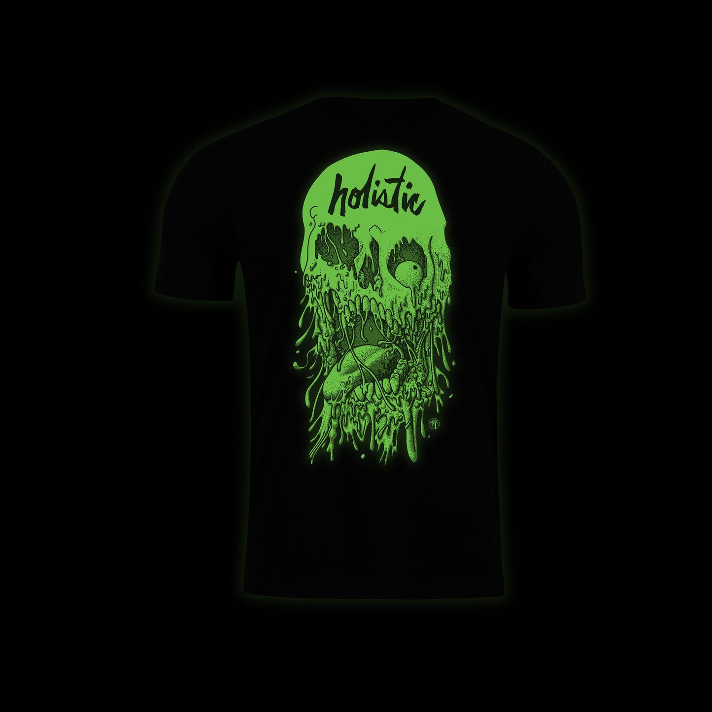 HOLISTIC T-SHIRT Holistic Skull Tee - Black