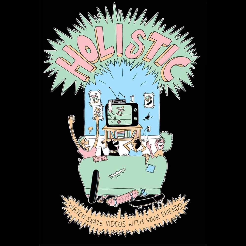 HOLISTIC T-SHIRT Holistic Waybad Tee - Black