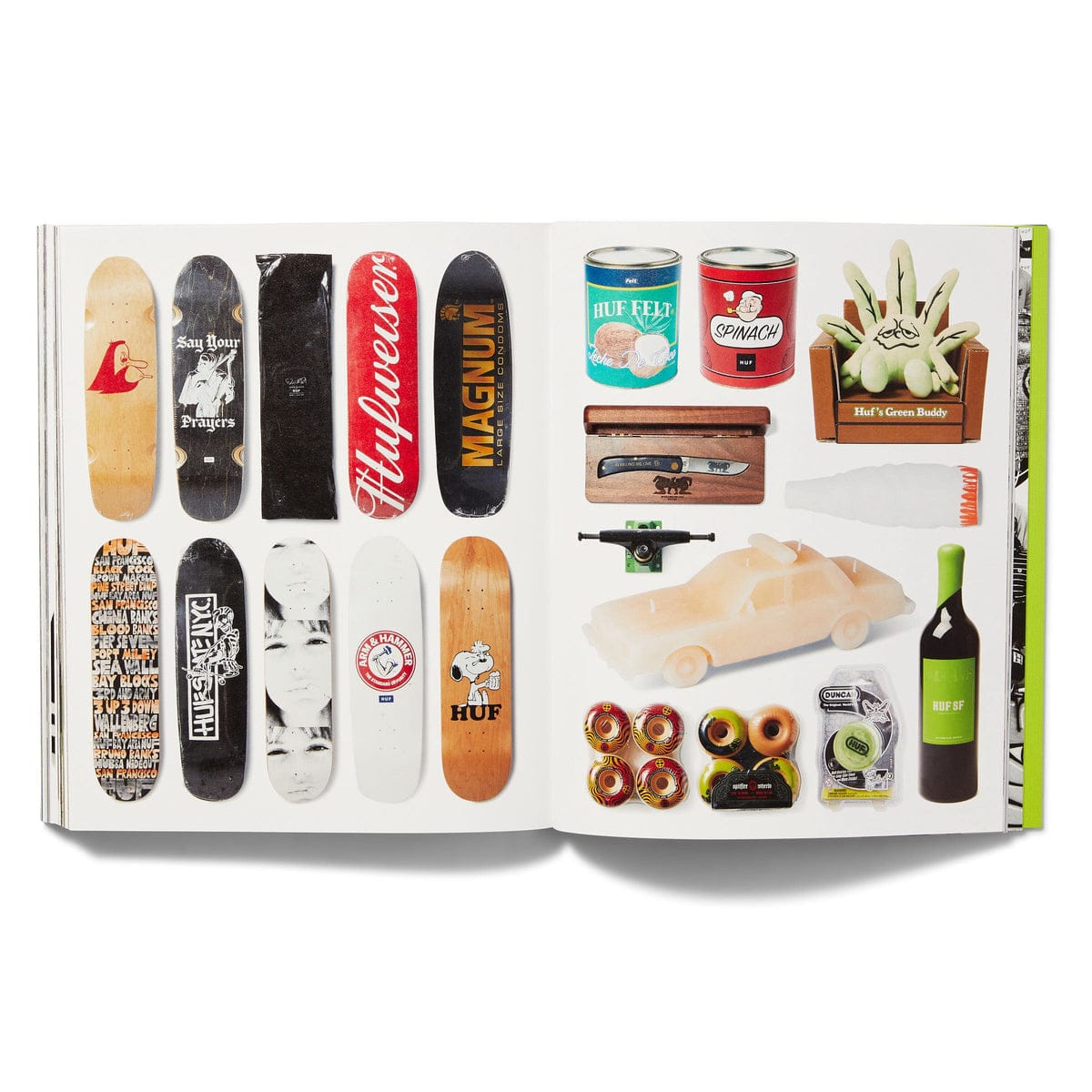 HUF BOOK / MAGAZINE 20 Years of HUF Hardcover Book