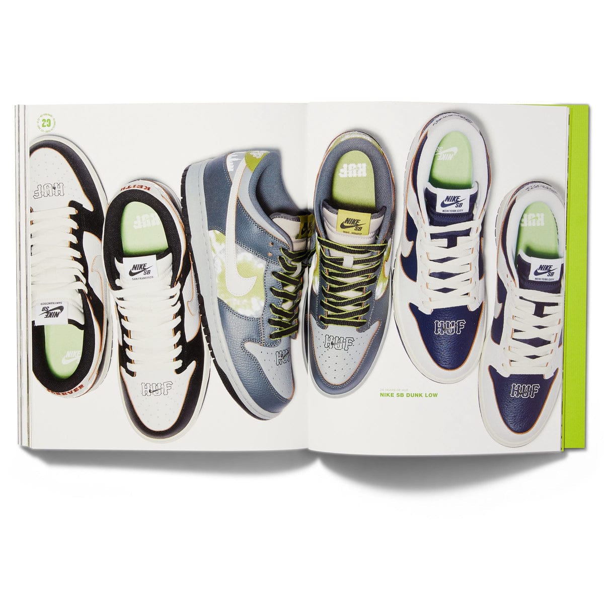 HUF BOOK / MAGAZINE 20 Years of HUF Hardcover Book