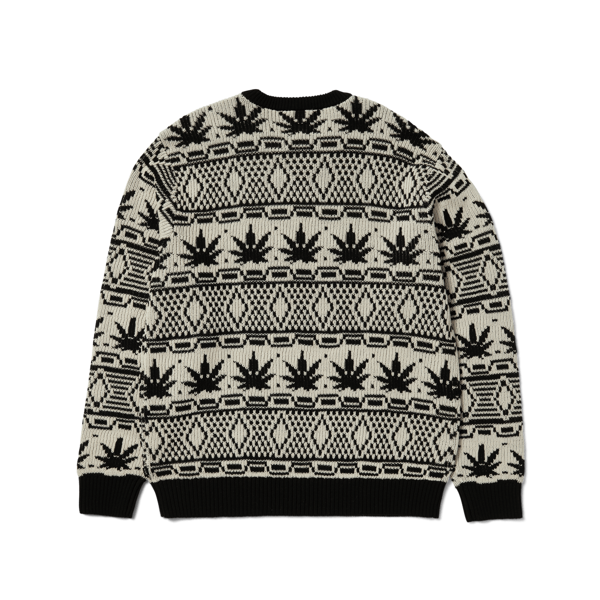 HUF CREWNECK HUF Apres Crewneck Sweater - Natural