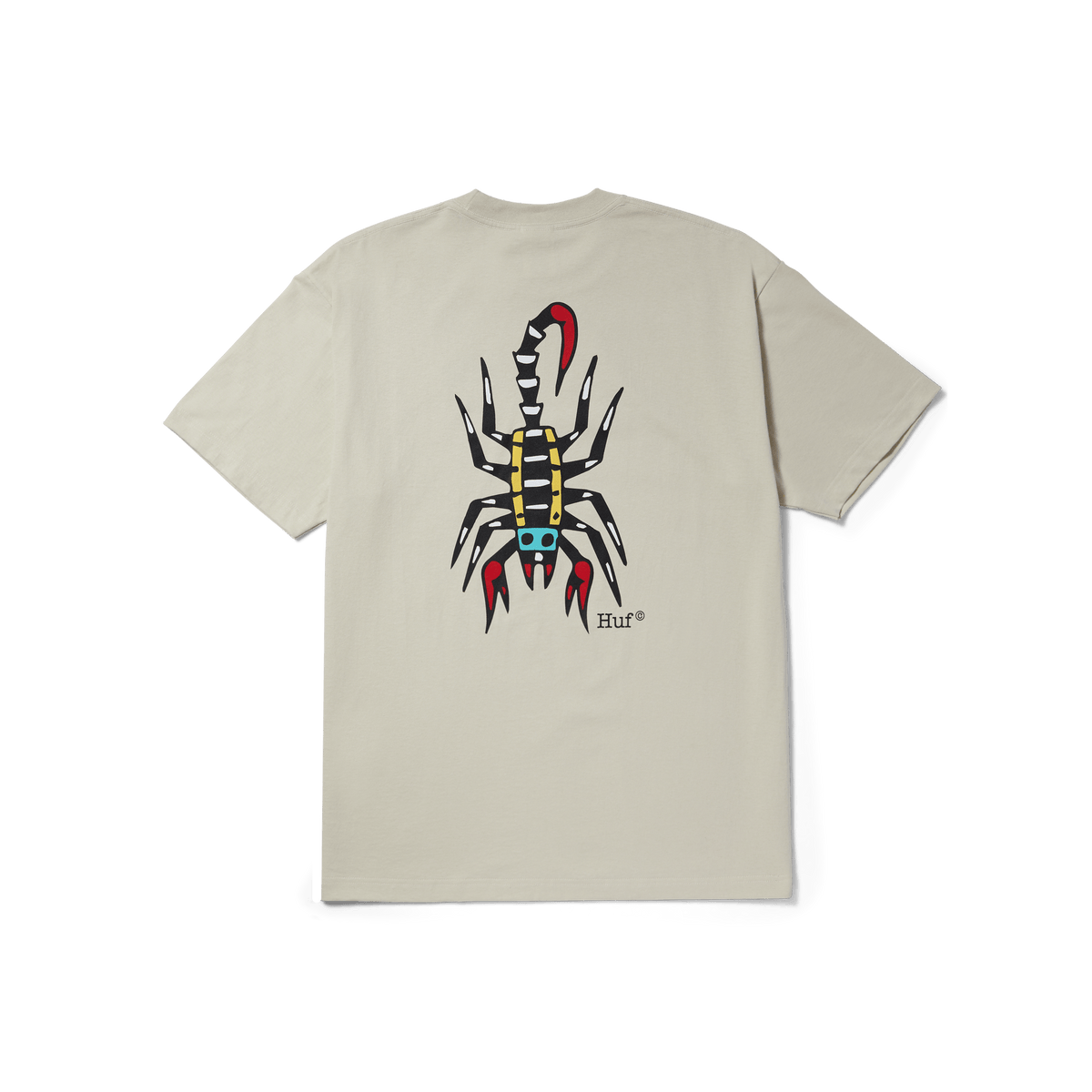 HUF T-SHIRT HUF Bledsoe Tee - Stone