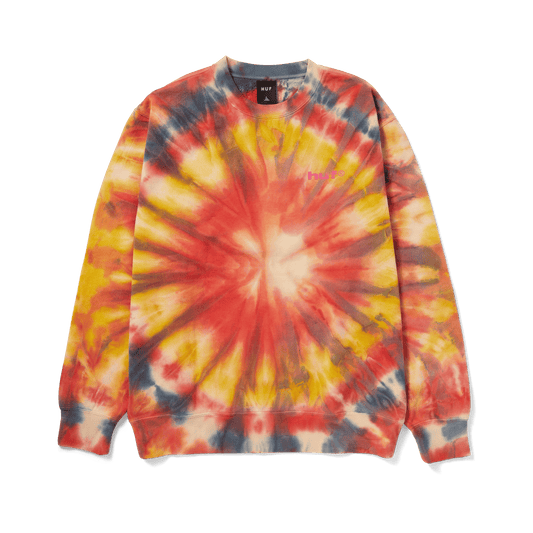 HUF CREWNECK M HUF Dye Guy Crewneck - Tie Dye