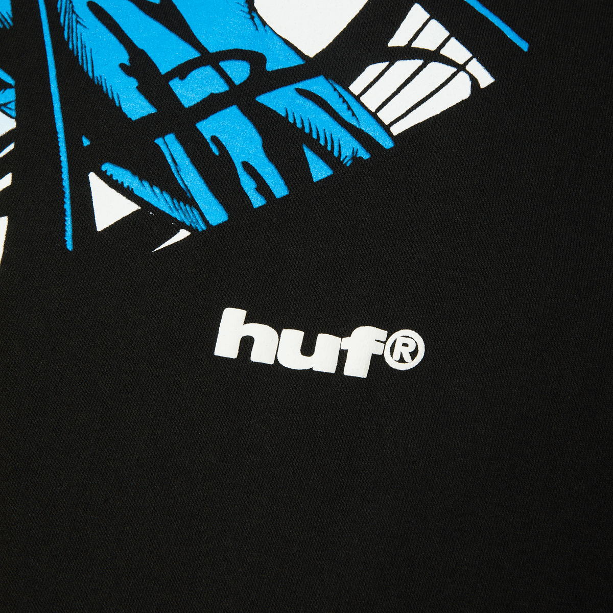 HUF T-SHIRT HUF Entangled Washed Tee - (Spider-Man) Black