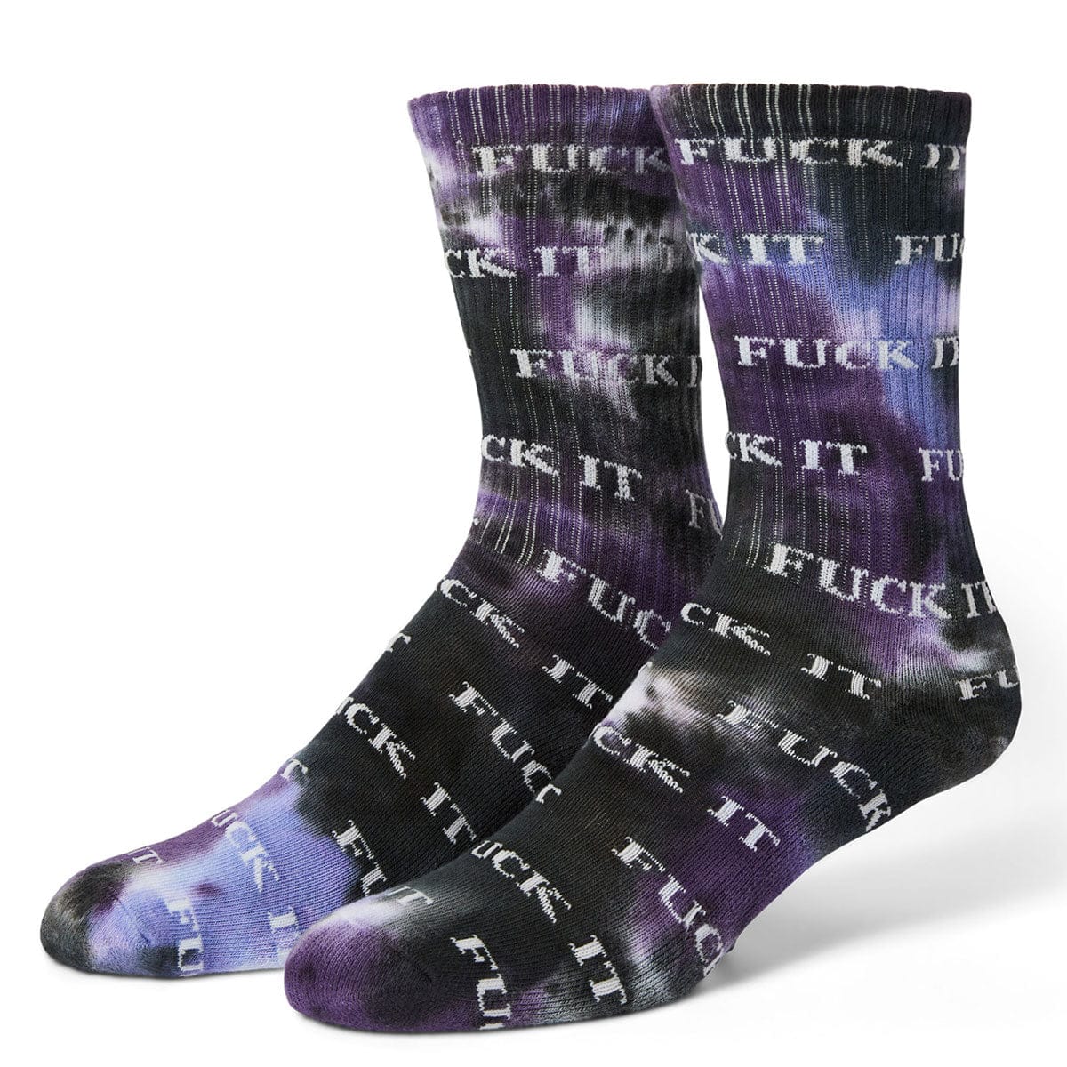 HUF SOCKS HUF Fuck It Tie Dye Socks - Purple
