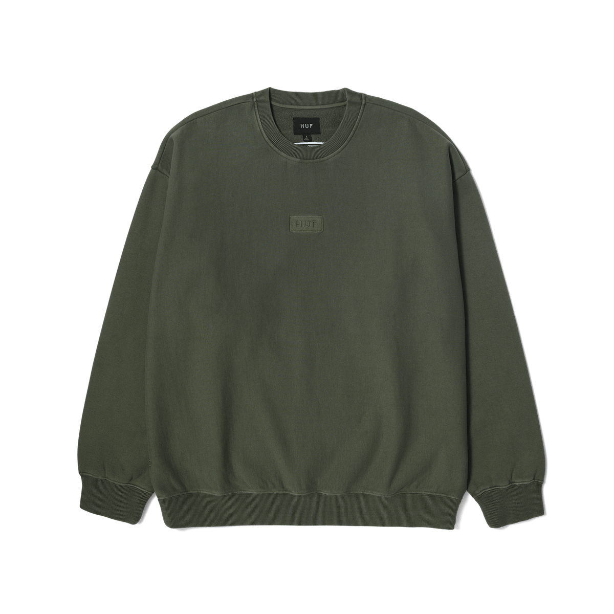 HUF CREWNECK L HUF Mason Fleece Crewneck - Hunter Green