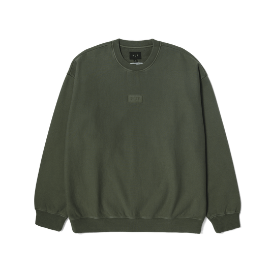 HUF CREWNECK L HUF Mason Fleece Crewneck - Hunter Green