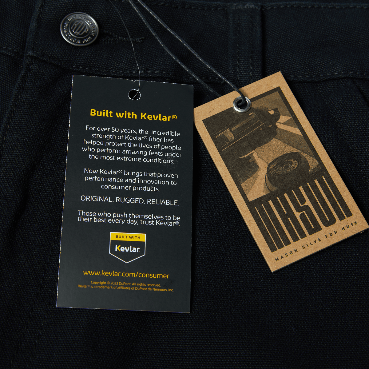 HUF PANTS HUF Mason Pant - Black