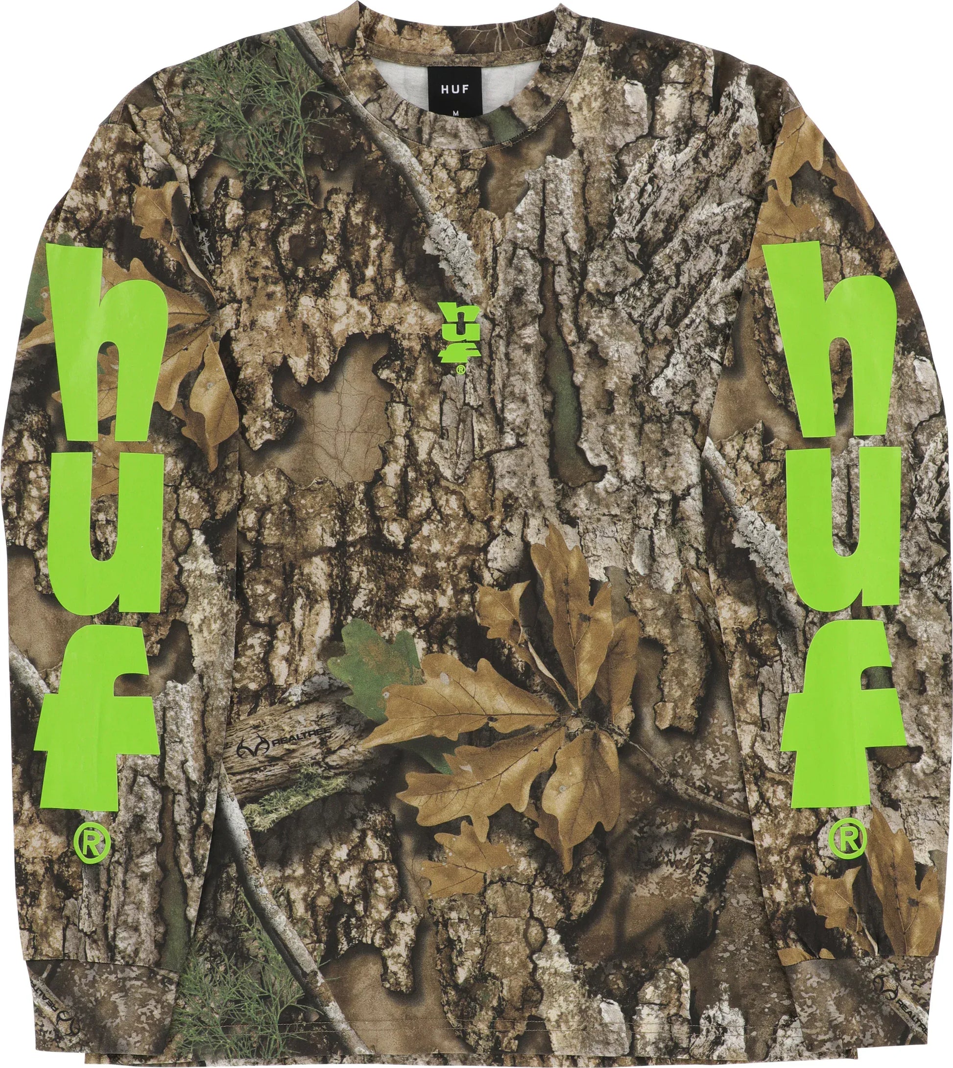 HUF LONGSLEEVE TEE HUF Megablast Camo L/S Tee - Realtree Camo