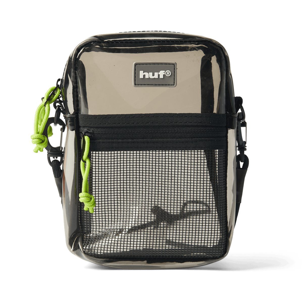 HUF BAG HUF Mercer Transparent Side Bag - Black