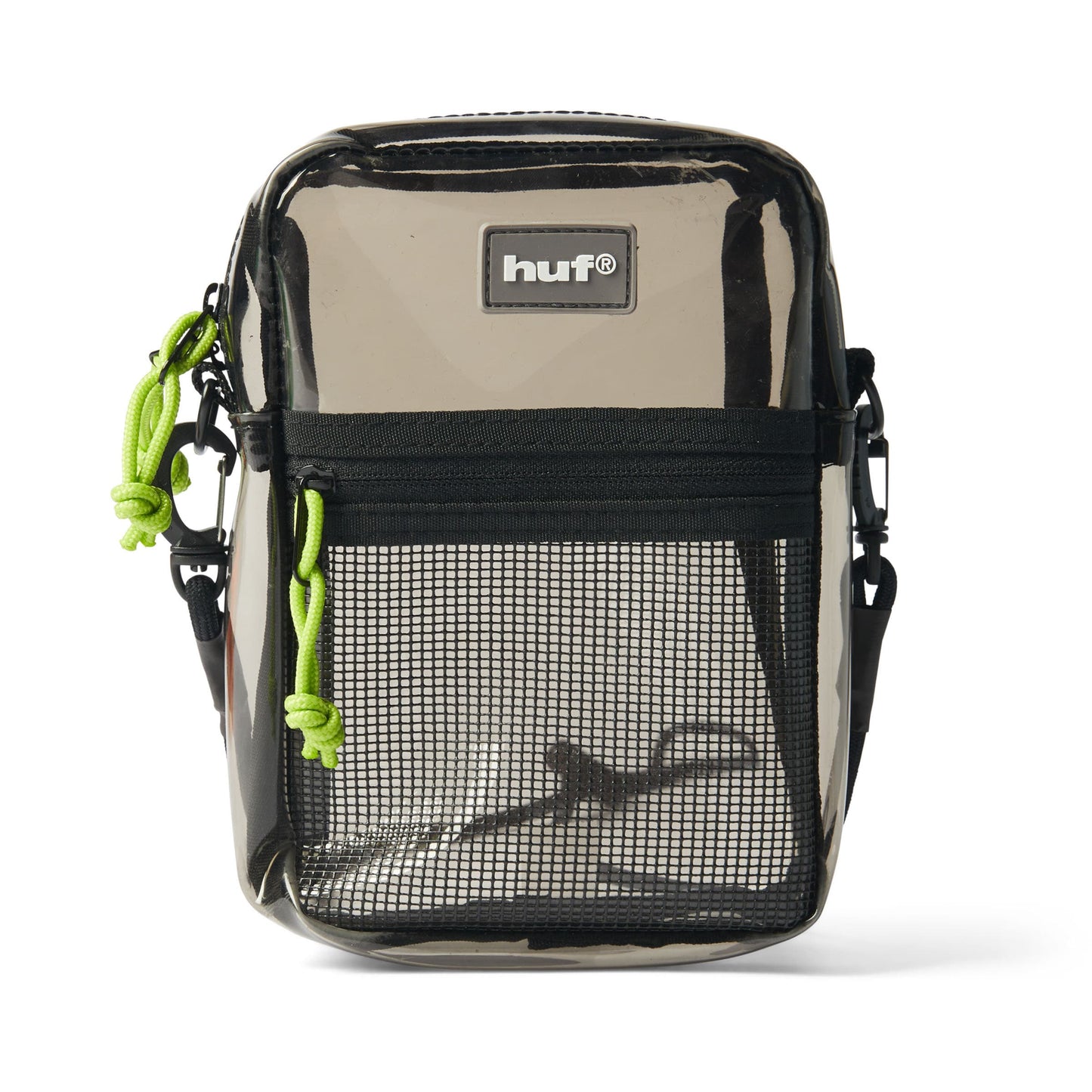 HUF BAG HUF Mercer Transparent Side Bag - Black