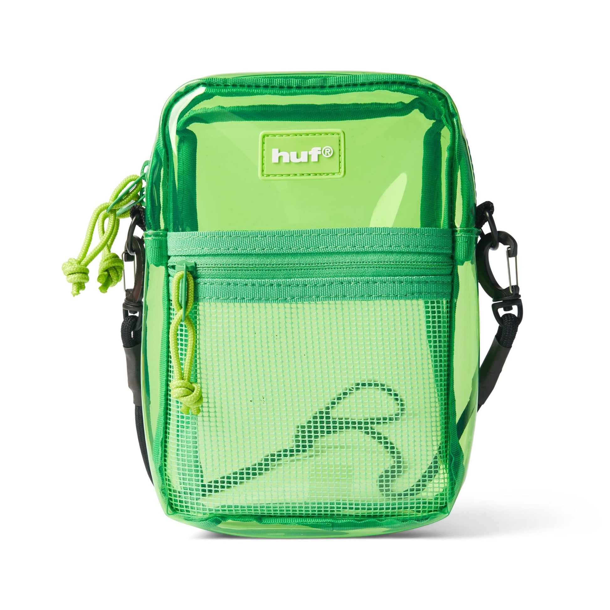 HUF BAG HUF Mercer Transparent Side Bag - Green