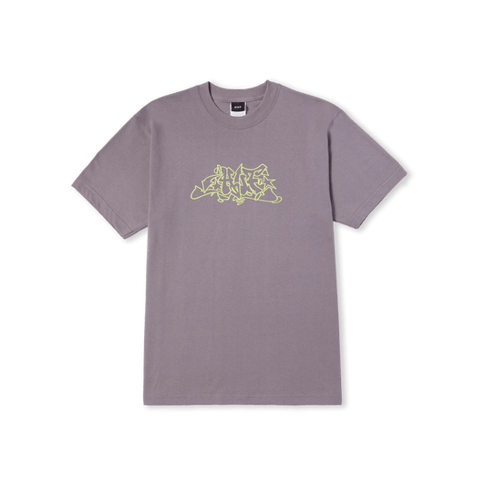 HUF T-SHIRT HUF Outlines Tee - Light Plum