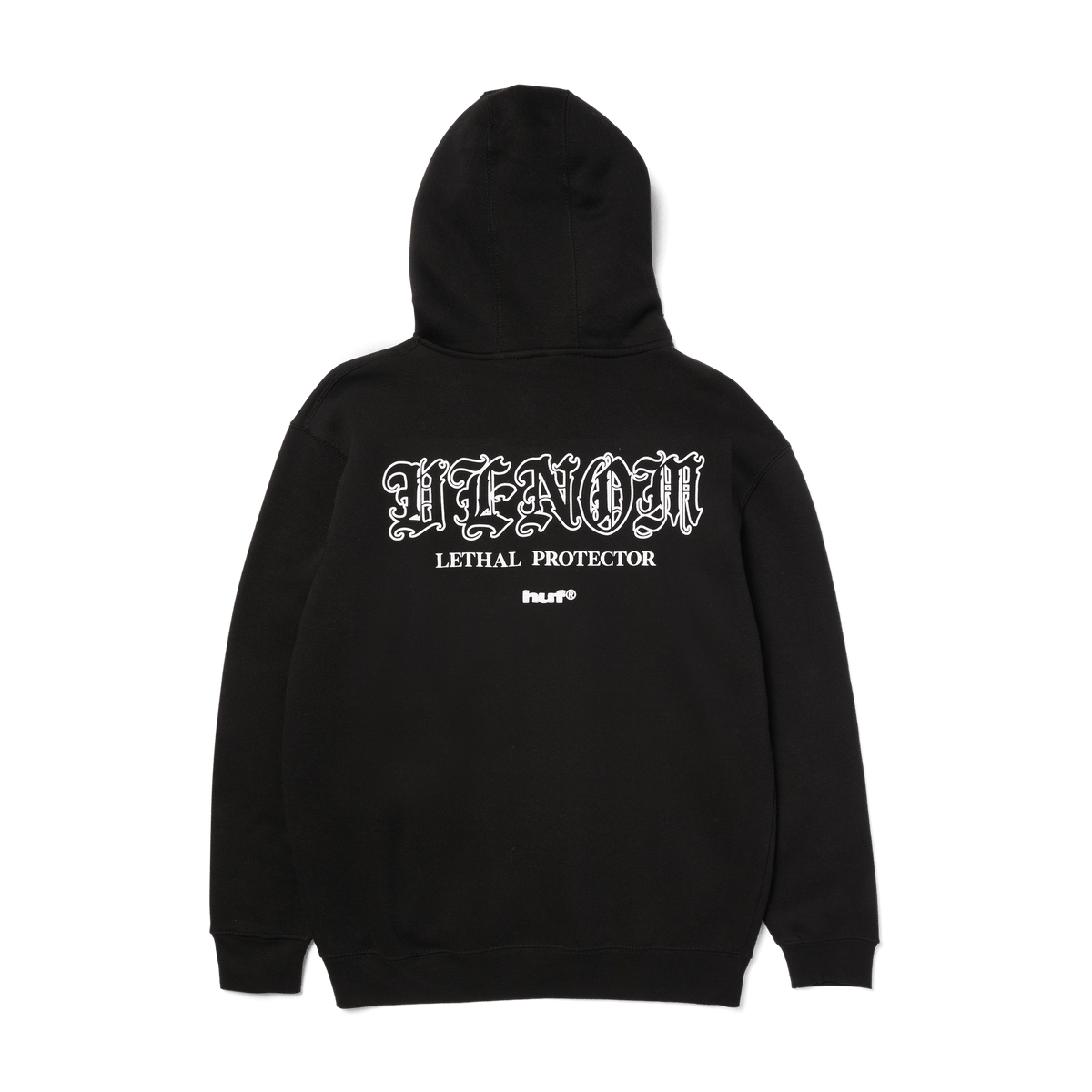 HUF HOODIE HUF Symbiosis Full Zip Hoodie - (Spider-Man) Black