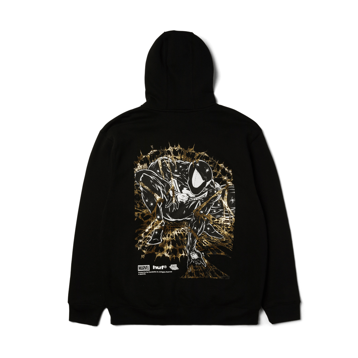 HUF HOODIE HUF x Spider-Man Arachknight Hoodie - Black