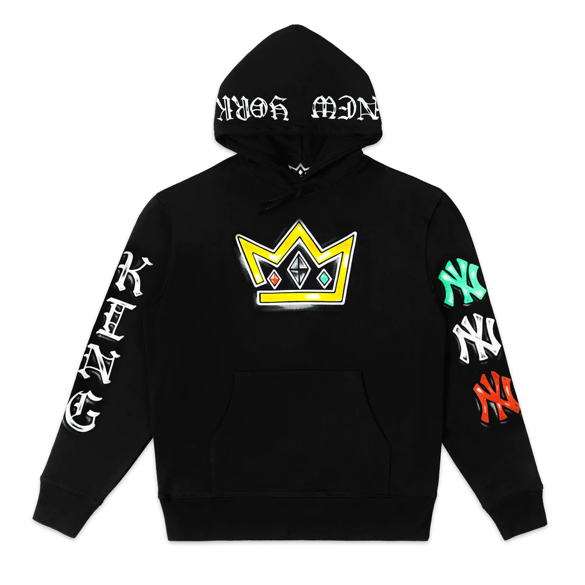 King Royal Jewels Airbrush Hoodie - Black