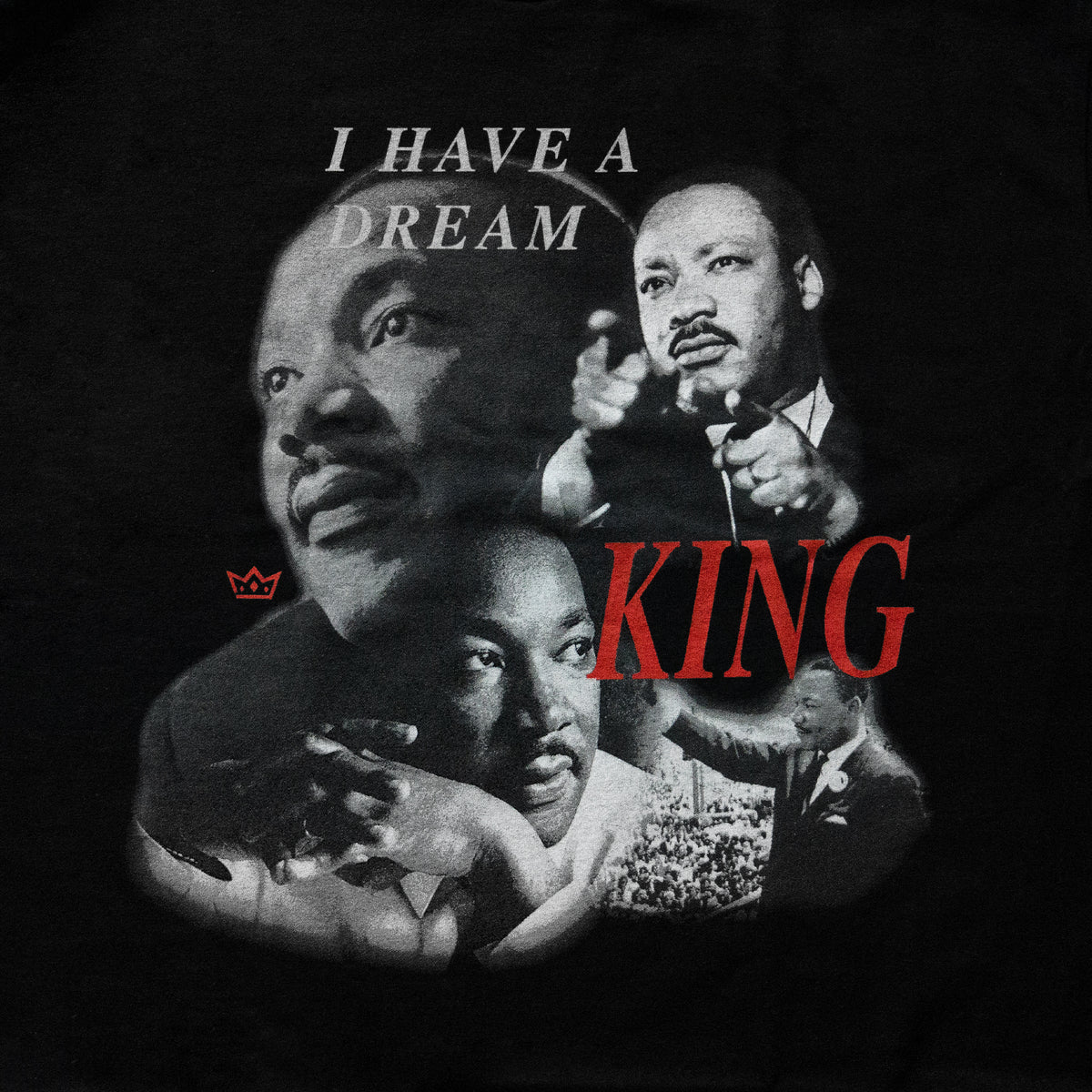 King MLK Dream Tee - Black