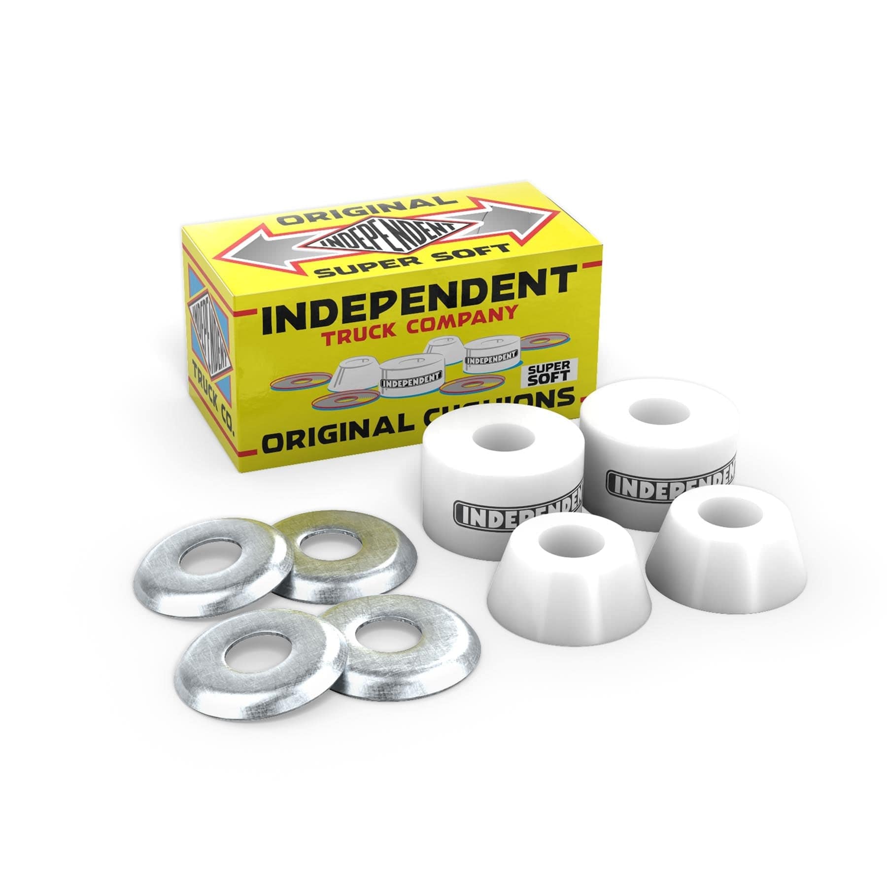 INDEPENDENT BUSHING Independent Stage 4 Original Geniune White Bushings - 88a (Supersoft)
