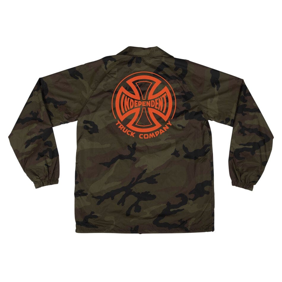 INDEPENDENT JACKET Independent Trucks Legacy Couch Windbreaker Jacket - Camo
