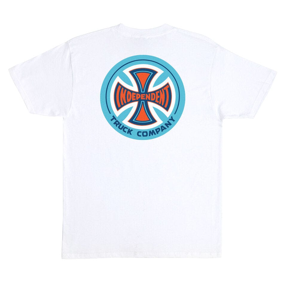 INDEPENDENT T-SHIRT Independent Trucks OGBC Legacy Heavyweight Tee - White Blue