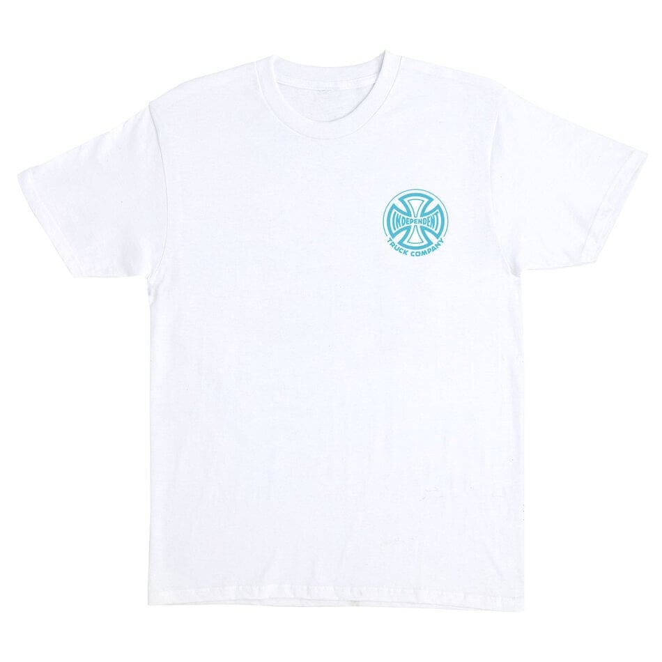 INDEPENDENT T-SHIRT Independent Trucks OGBC Legacy Heavyweight Tee - White Blue