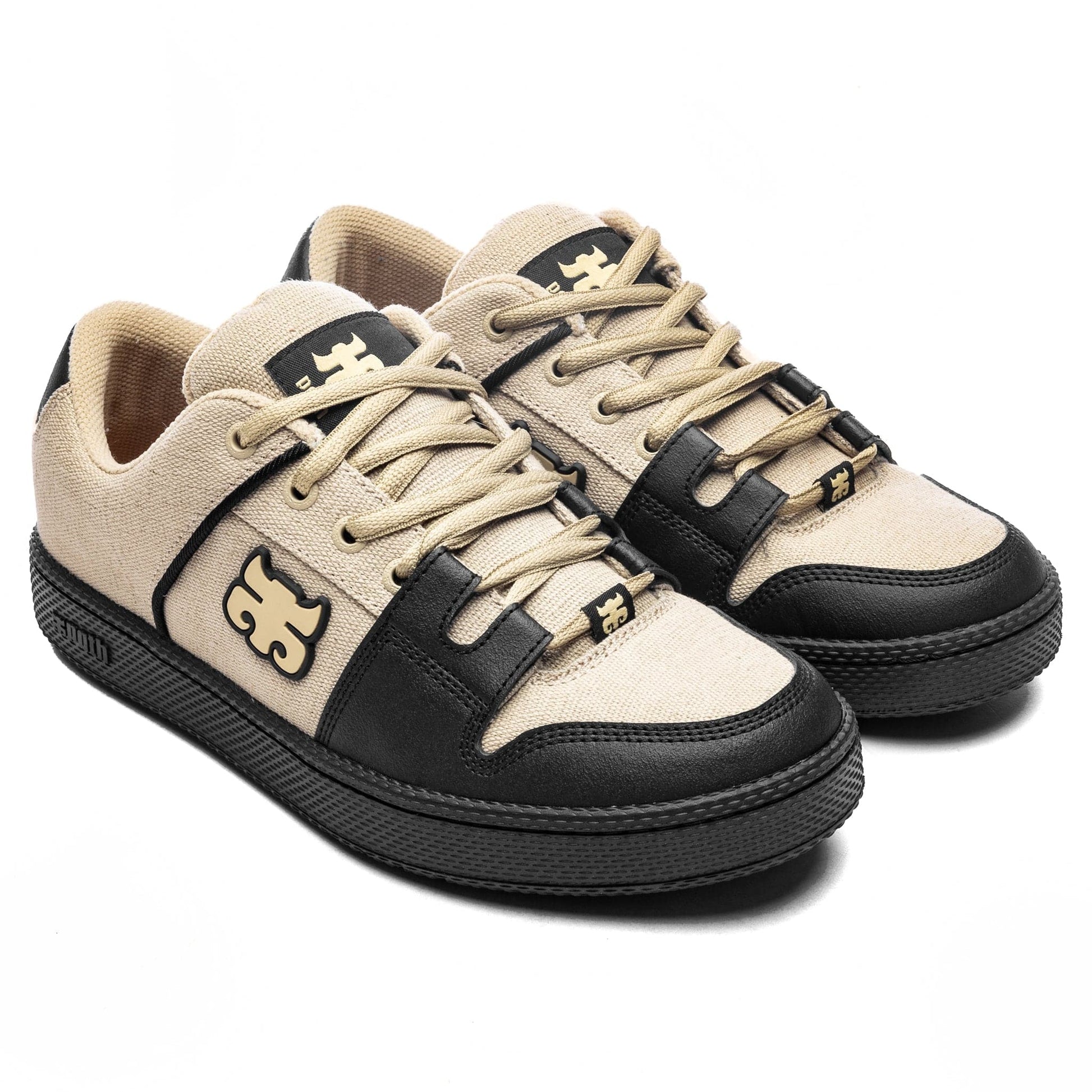 Ipath Footwear Shoe Ipath IPath Cricket - Natural Hemp Black