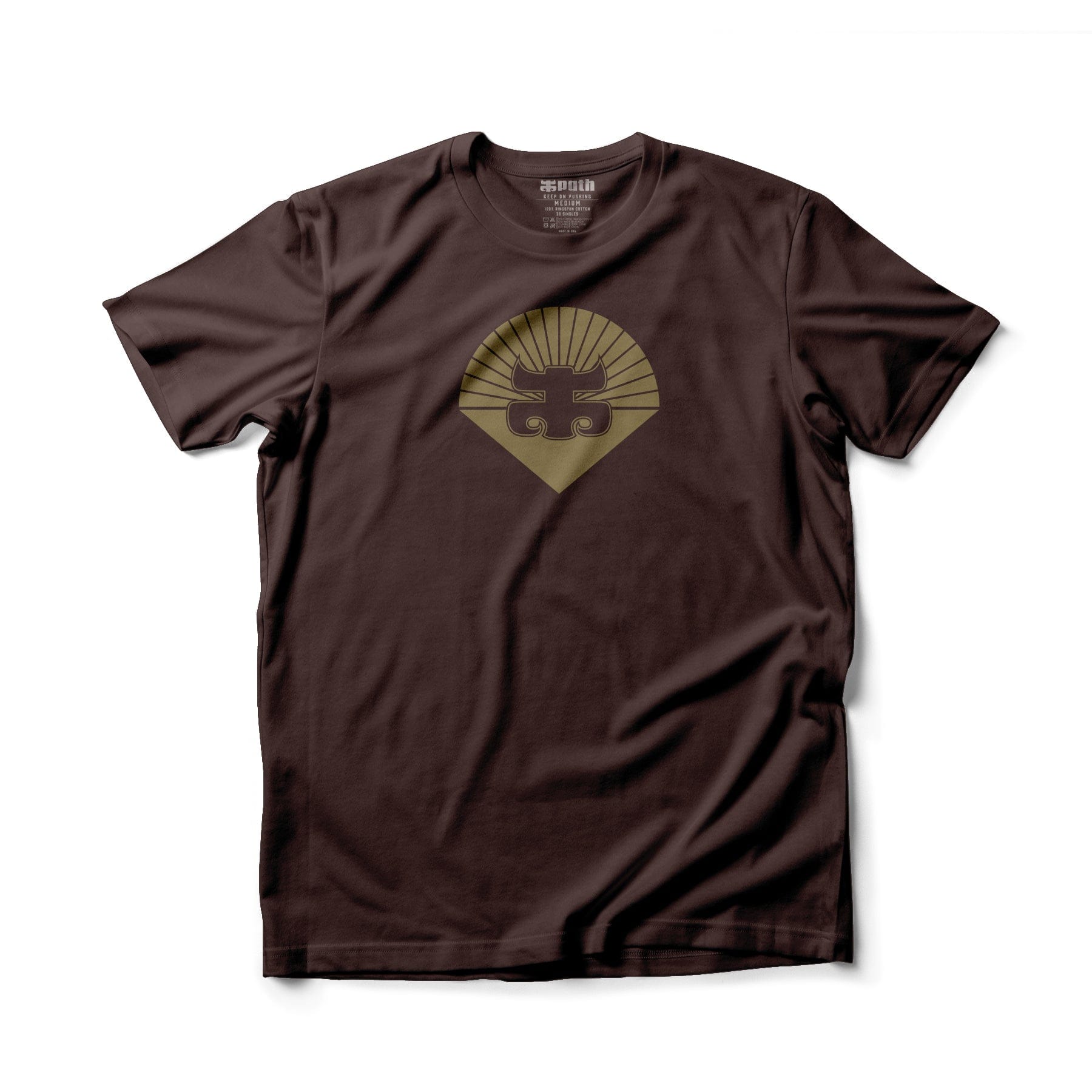 Ipath Footwear T-SHIRT IPath Shell Logo Tee - Brown