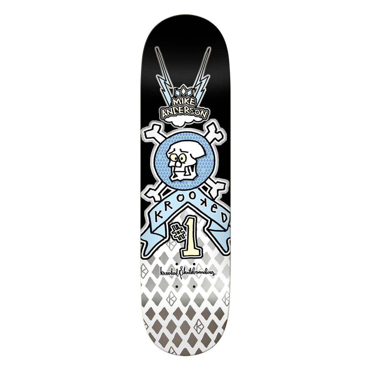 KROOKED DECK 8.3 Krooked Anderson Redux Deck - 8.3