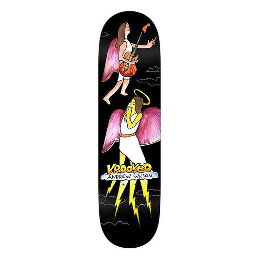 KROOKED DECK 8.25 Krooked Andrew Wilson Angel True Fit Deck - 8.25