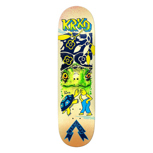 KROOKED DECK 8.5 Krooked Cernicky Mad Turtle True Fit Deck - 8.5