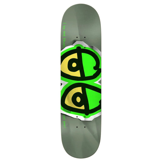 KROOKED DECK 8.25 Krooked Eyes Green Full SE DBX Deck - 8.25