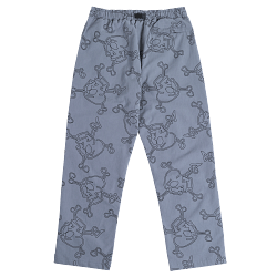 KROOKED PANTS Krooked Eyes Ripstop Double Knee Pants - Dark Grey