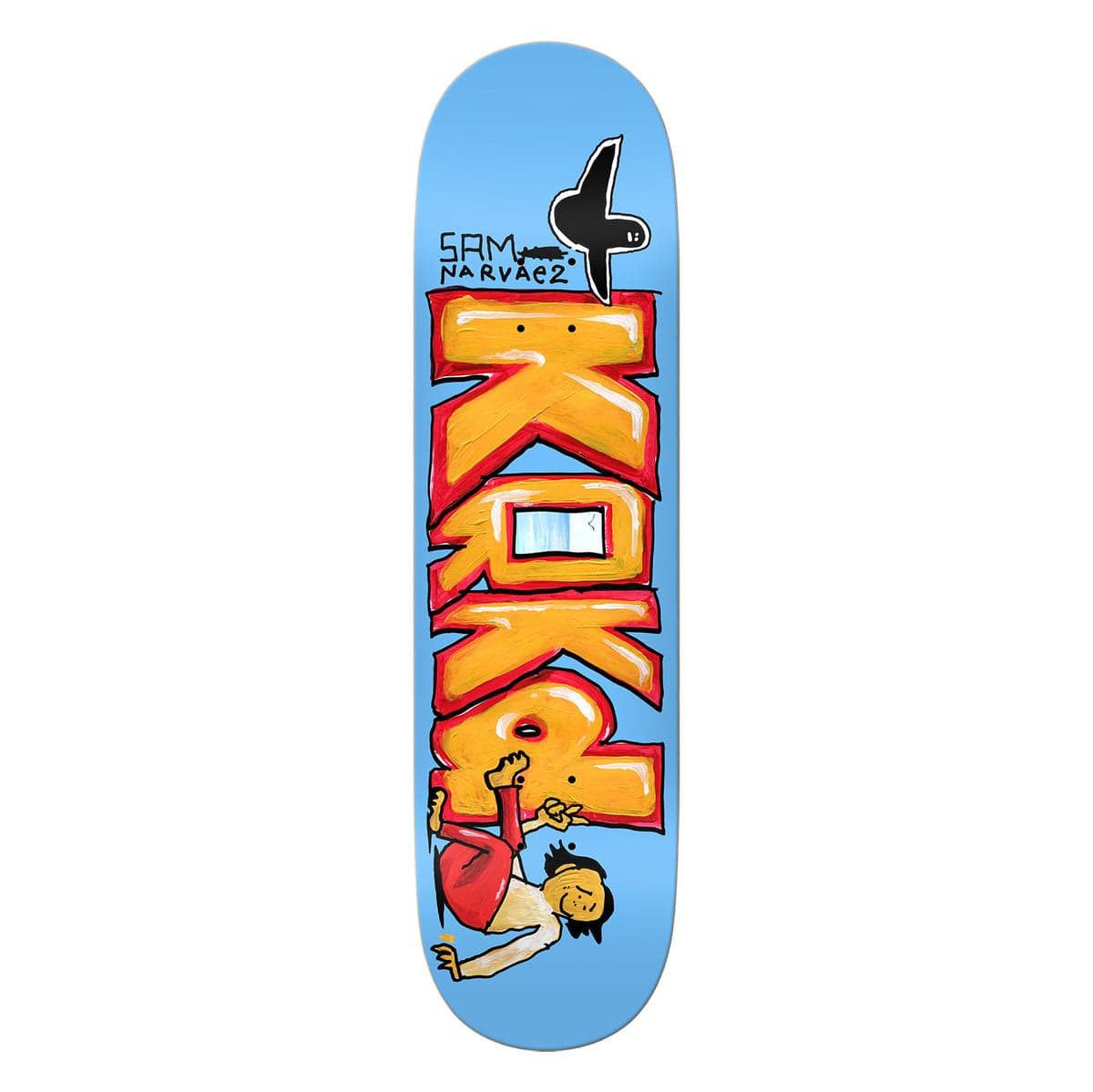KROOKED DECK 8.3 Krooked Narvaez Shore Deck - 8.3