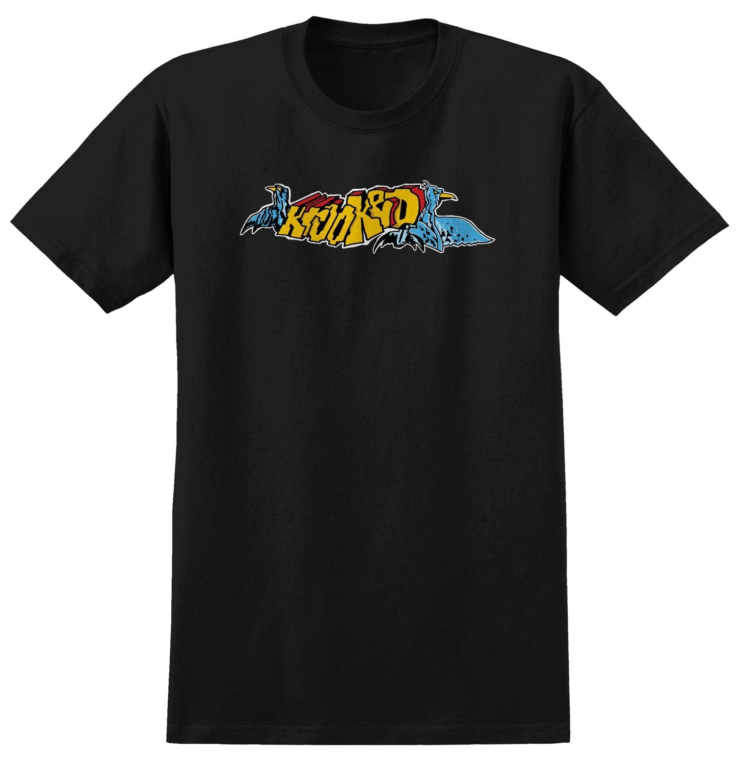 KROOKED T-SHIRT Krooked Raptors Tee - Black