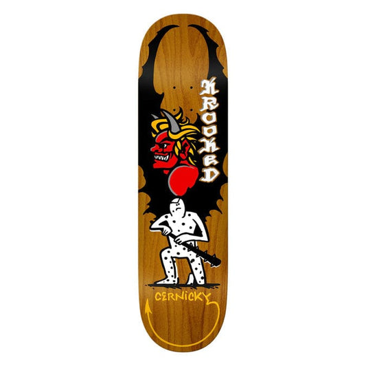 KROOKED DECK 8.5 Krooked Skateboards Cernicky Devil Ed Deck - 8.5