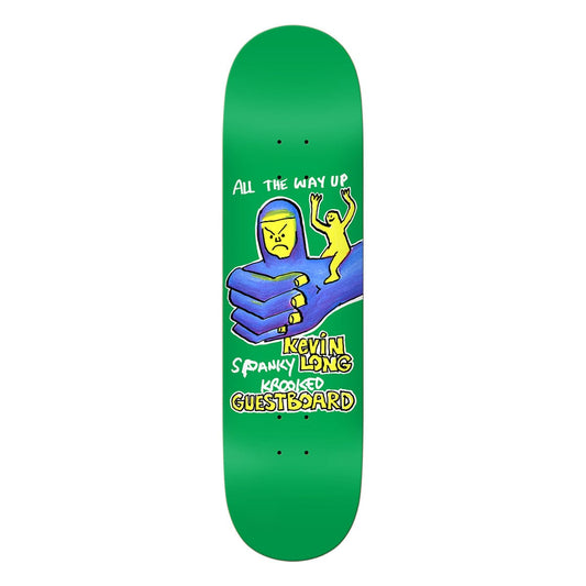 KROOKED DECK 8.25 Krooked Skateboards Kevin Spanky Guest True Fit Deck - 8.25