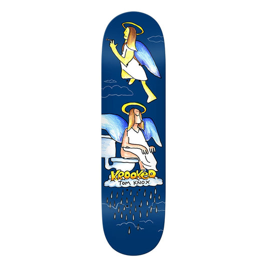 KROOKED DECK 8.5 Krooked Tom Knox Angel Deck - 8.5