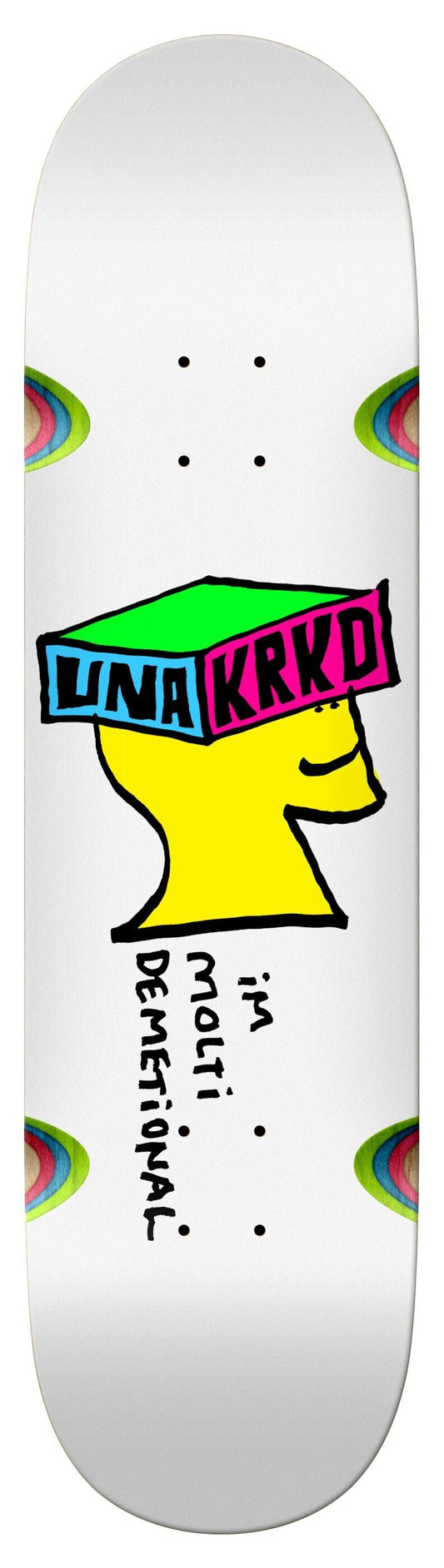 KROOKED DECK 8.28 Krooked Una Molti Demetional Deck - 8.28