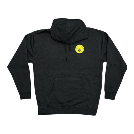 KROOKED HOODIE Krooked x Quartersnacks Snackman Hoodie - Black