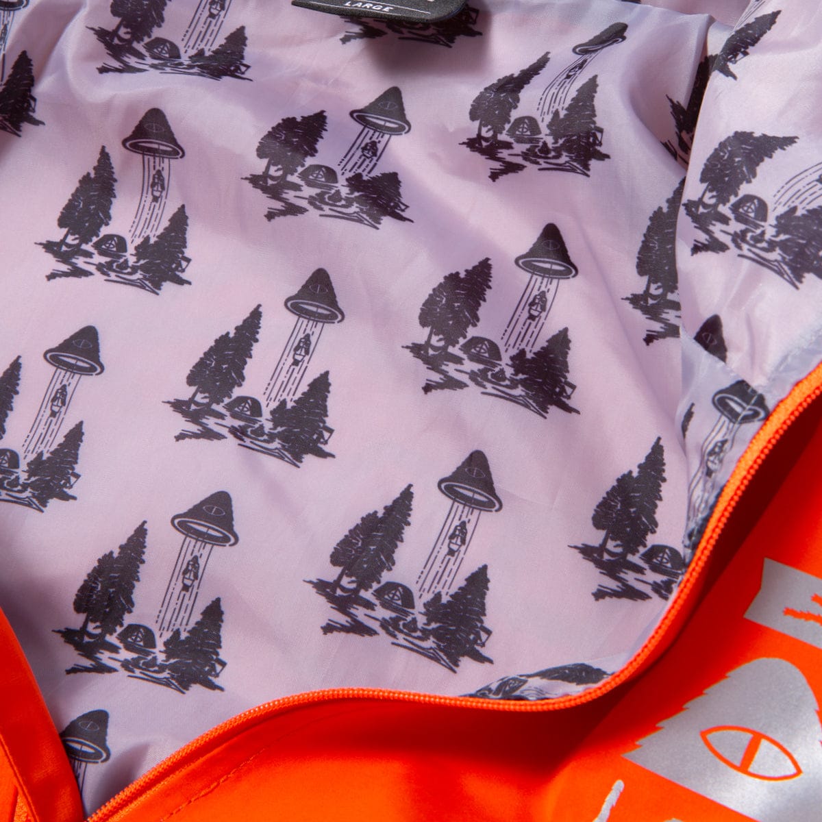 LAKAI JACKET L Lakai Anorak Jacket - (Poler) Orange