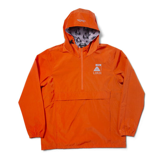 LAKAI JACKET L Lakai Anorak Jacket - (Poler) Orange