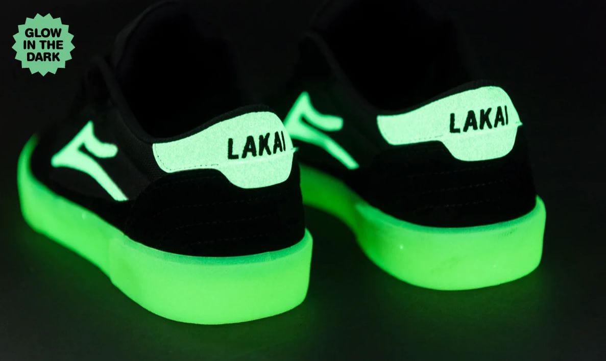 LAKAI SHOE LAKAI 5.5 Men / 7 Women Lakai Cambridge - Black Glow