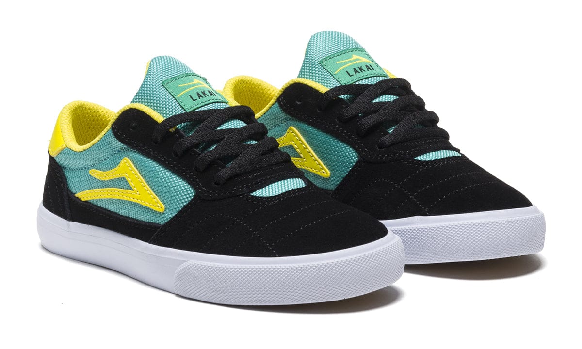 LAKAI SHOE LAKAI Lakai Cambridge Kids - Black Teal
